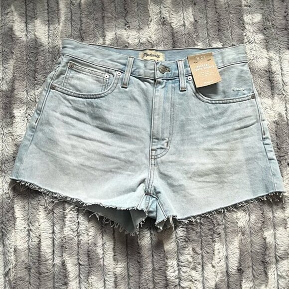 Madewell Relaxed Denim Shorts in Essen Wash Size 27 - Picture 2 of 11